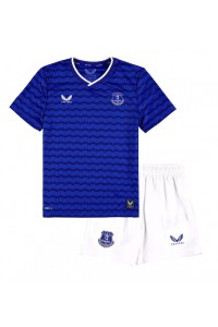 Fotbalové Dres Everton Dětské Domácí Oblečení 2025-26 Krátký Rukáv (+ trenýrky)